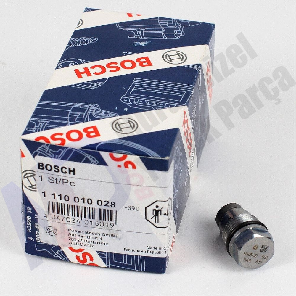 BOSCH 1110010028 Valf BASINÇ SINIRLAMA VALFİ 1110010015 1800 bar