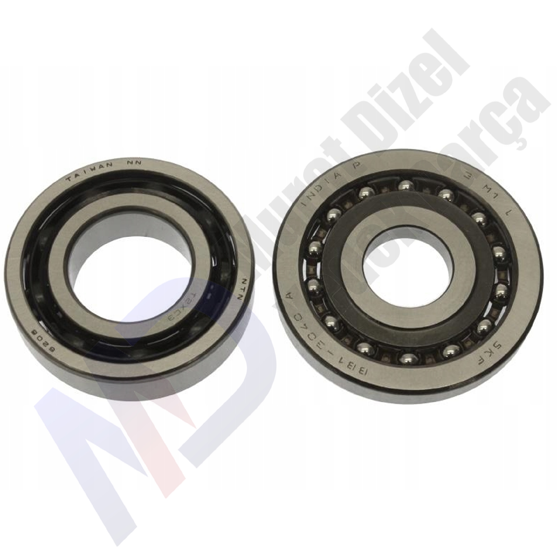 DELPHİ-TVS 9109-025 DPC rulman takımı ince kalın tvs 1,9 pejo cıtroen TVS (6206 & 12992 ) İKİ RULMAN BİR ARADA