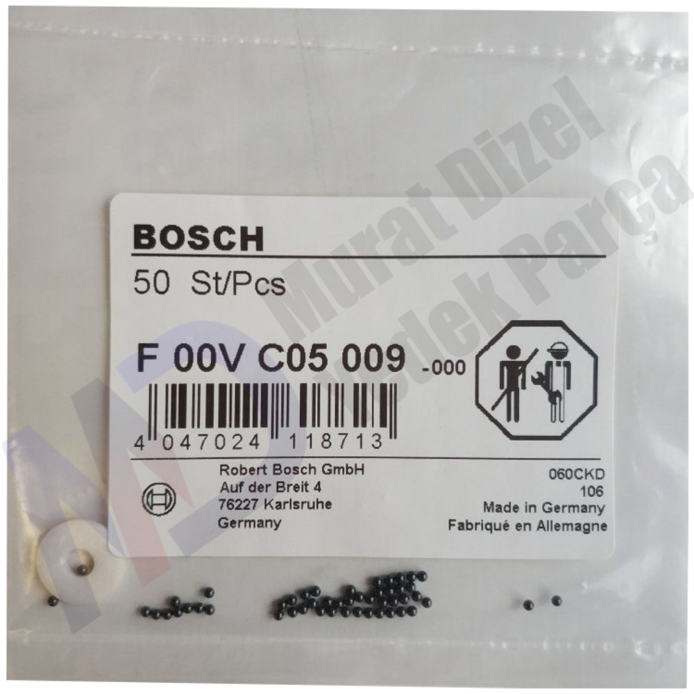 BOSCH F00VC05009 Valf Valf Topu