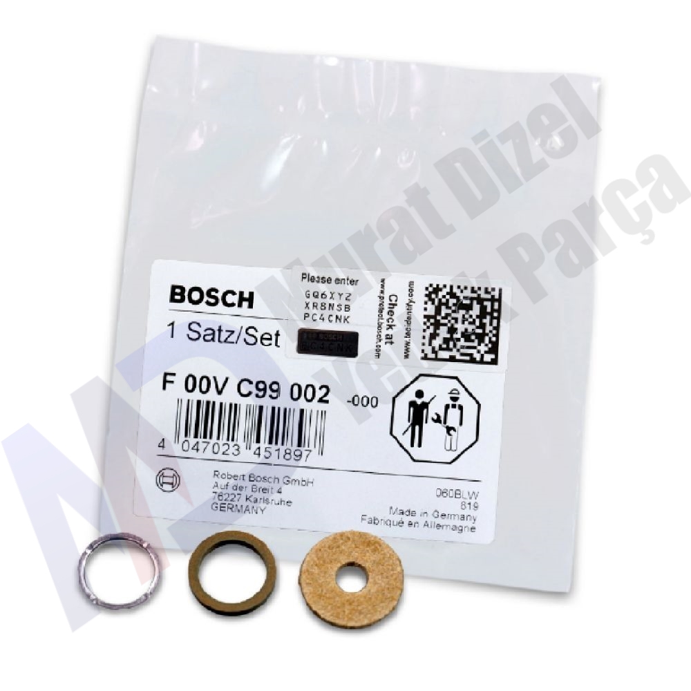 BOSCH F00VC99002 Sızdırmazlık Halkası