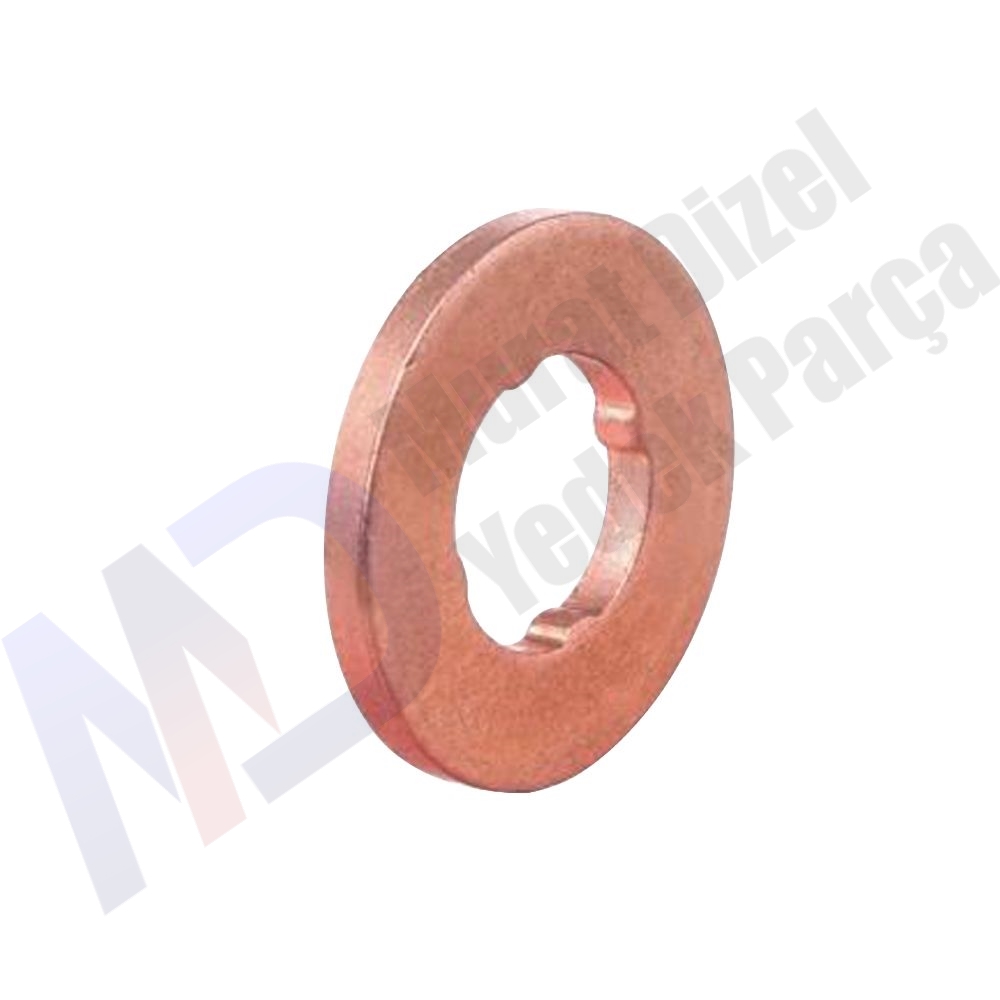 YERLI PUL-900-15 Common Rail CR Enjektör Pulu Bakır 1,5 MM (TIRNAKLI) F00VC17503 (Paket 200 Adet)