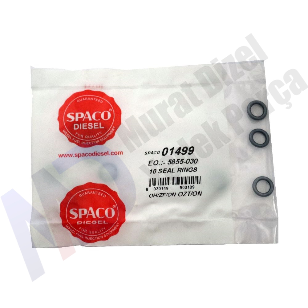 SPACO SP-5855-30 LASTIK ( Gaz Kolu Lastiği 770P için )