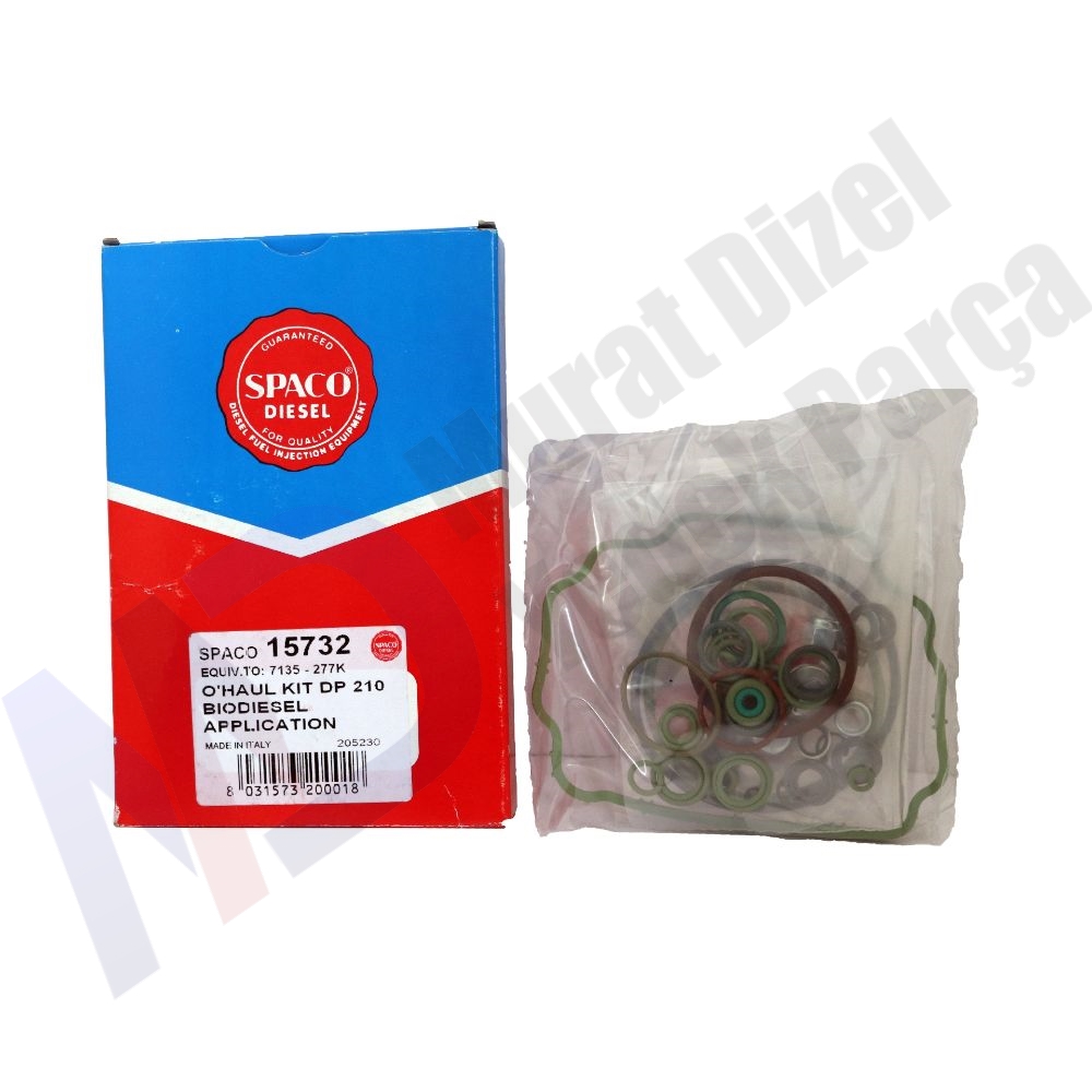 SPACO SP-7135-277K Conta & O-Ring Takım Conta DP 210 / DP310