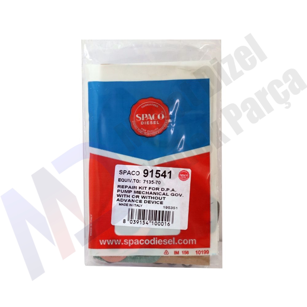 SPACO SP-7135-70 Conta & O-Ring Takım Conta 252u keçeli dpa 7135-110 conta