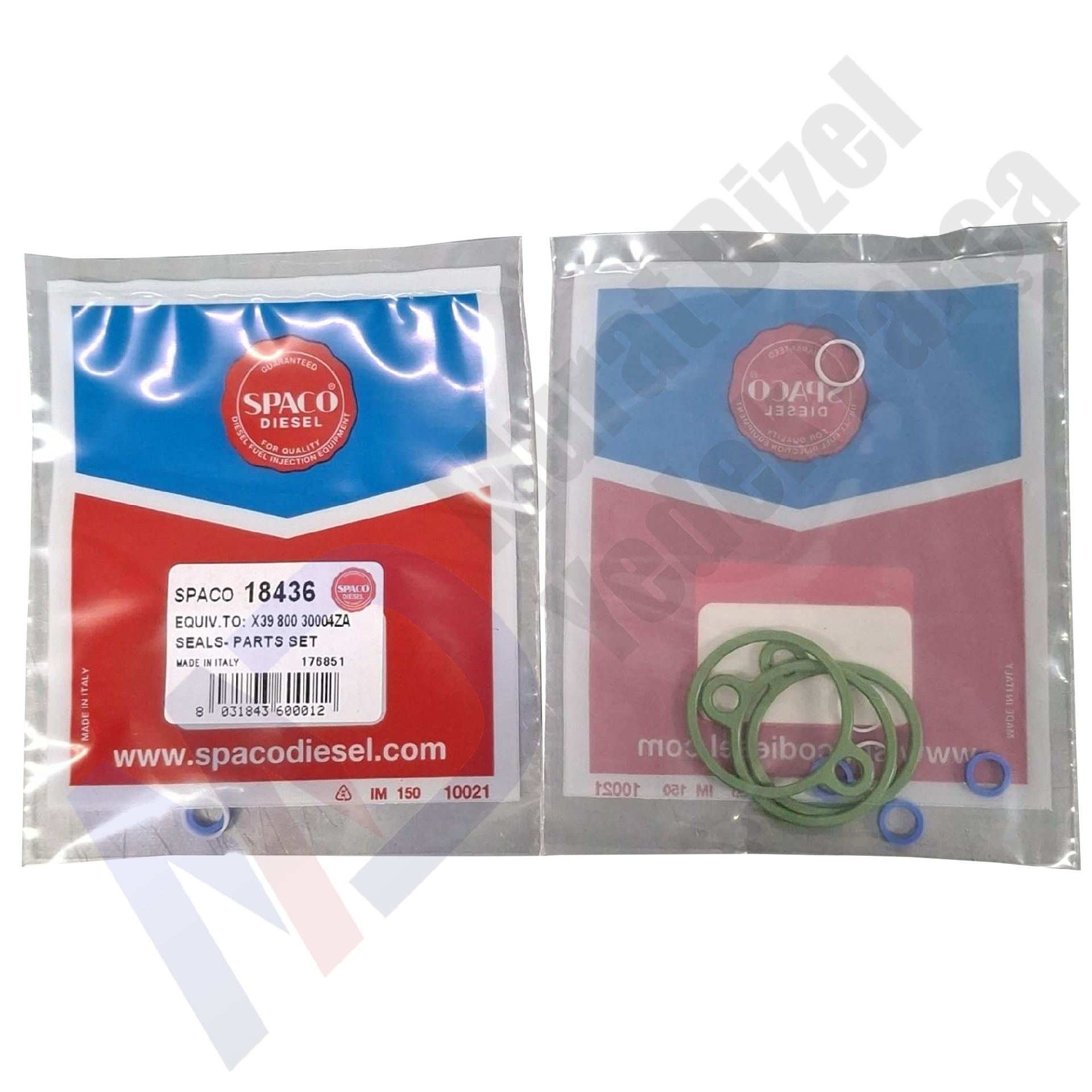 SPACO SP-X39-800-300-004ZA Lastik Takım Conta 18436  SIEMENS VDO CR