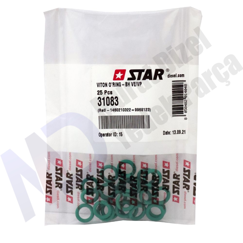 STAR ST-31083 Stop Mil Lastiği P Tip 1480210147 - 1460210322 = 9968123 25Lİ PAKET